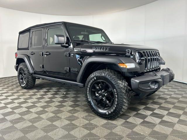 used 2021 Jeep Wrangler car, priced at $27,220