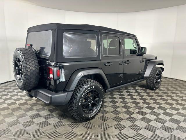 used 2021 Jeep Wrangler car, priced at $27,220