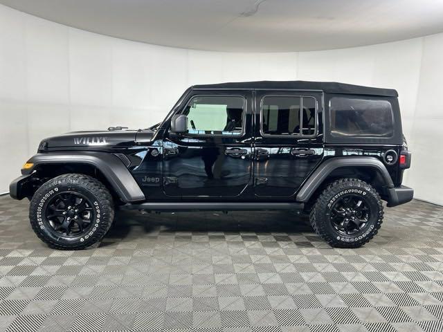 used 2021 Jeep Wrangler car, priced at $27,220