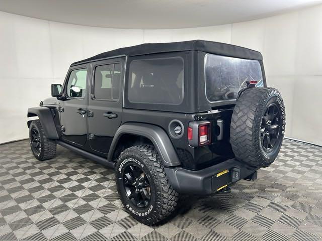 used 2021 Jeep Wrangler car, priced at $27,220