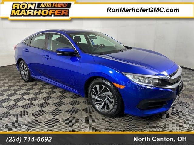 used 2017 Honda Civic car, priced at $13,500