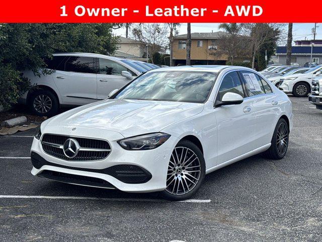 used 2024 Mercedes-Benz C-Class car, priced at $41,498