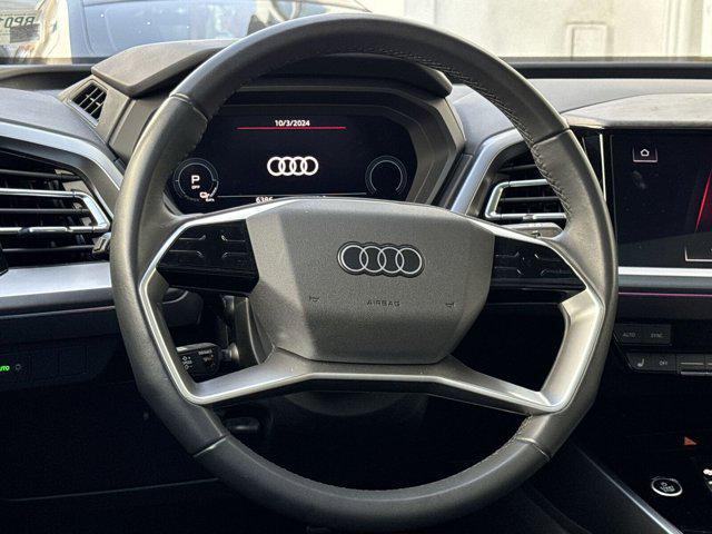 used 2024 Audi Q4 e-tron car, priced at $42,893