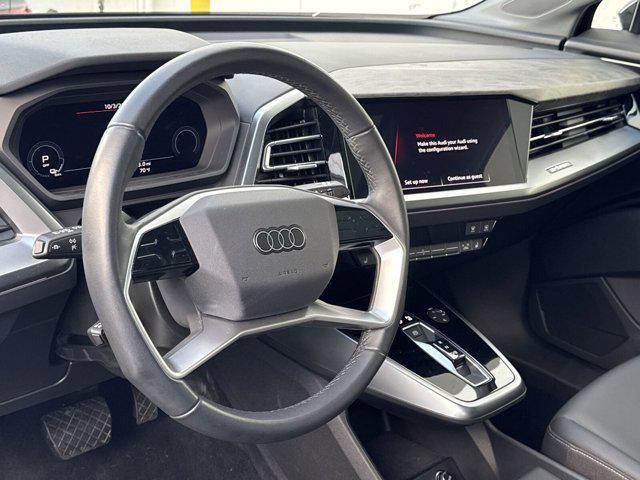 used 2024 Audi Q4 e-tron car, priced at $42,893