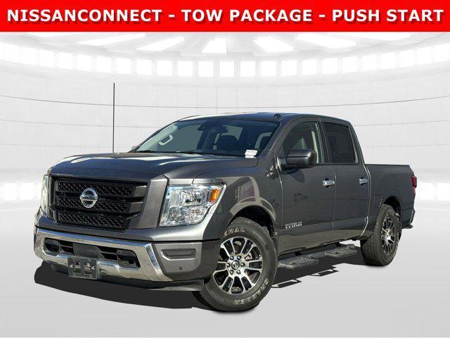 used 2021 Nissan Titan car, priced at $27,450