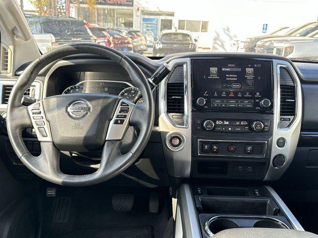 used 2021 Nissan Titan car, priced at $27,450