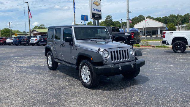used 2017 Jeep Wrangler Unlimited car, priced at $22,494