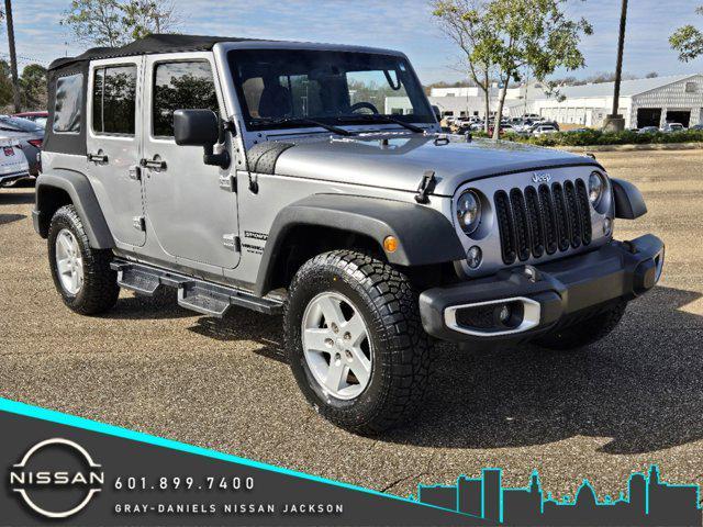 used 2017 Jeep Wrangler Unlimited car, priced at $17,789