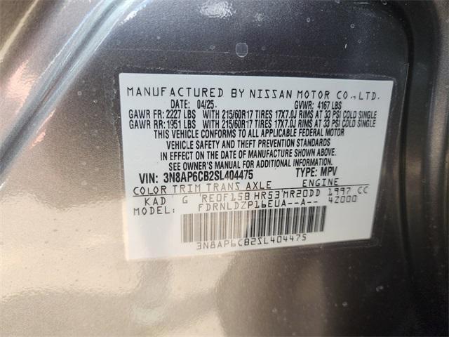 new 2025 Nissan Kicks car, priced at $24,431