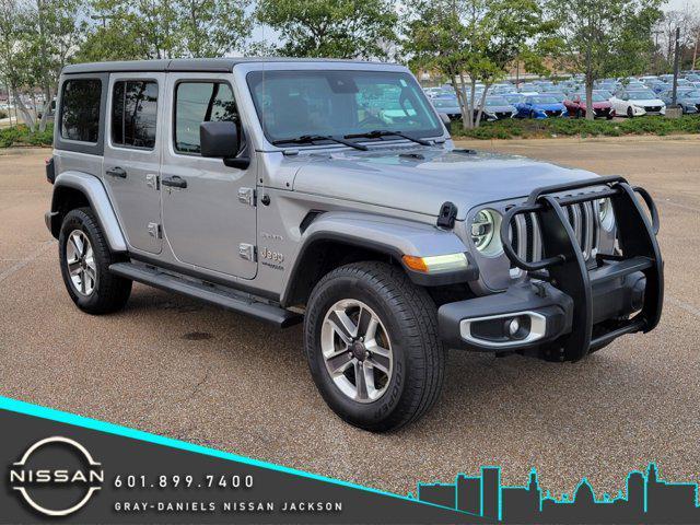 used 2021 Jeep Wrangler Unlimited car, priced at $26,983