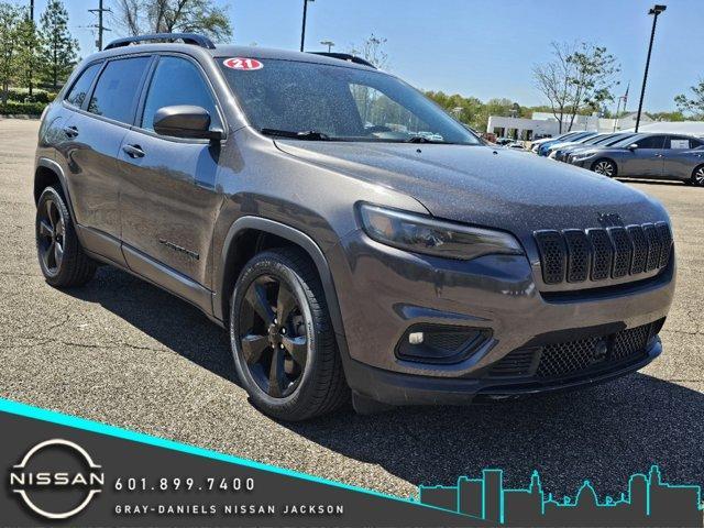 used 2021 Jeep Cherokee car, priced at $18,495