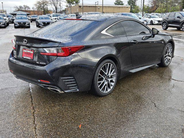 used 2017 Lexus RC 200t car, priced at $23,091