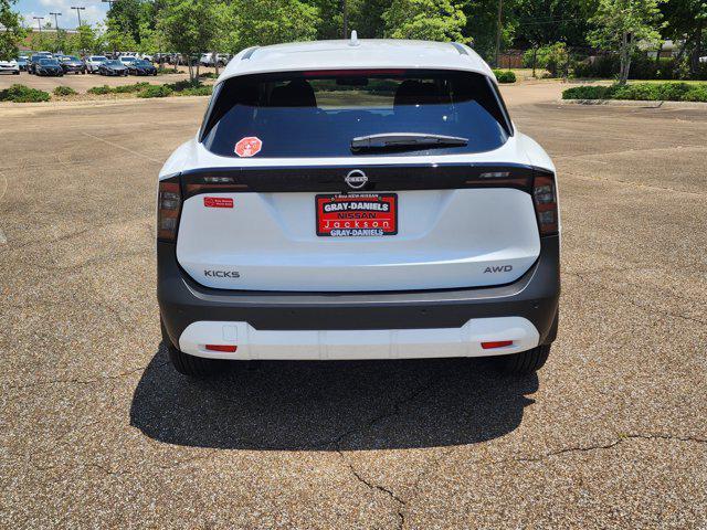 new 2025 Nissan Kicks car, priced at $26,592