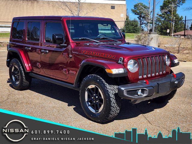 used 2021 Jeep Wrangler Unlimited car, priced at $36,734