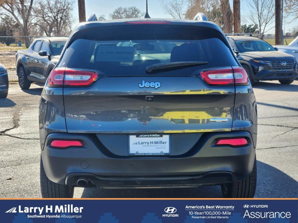 used 2017 Jeep Cherokee car, priced at $13,000