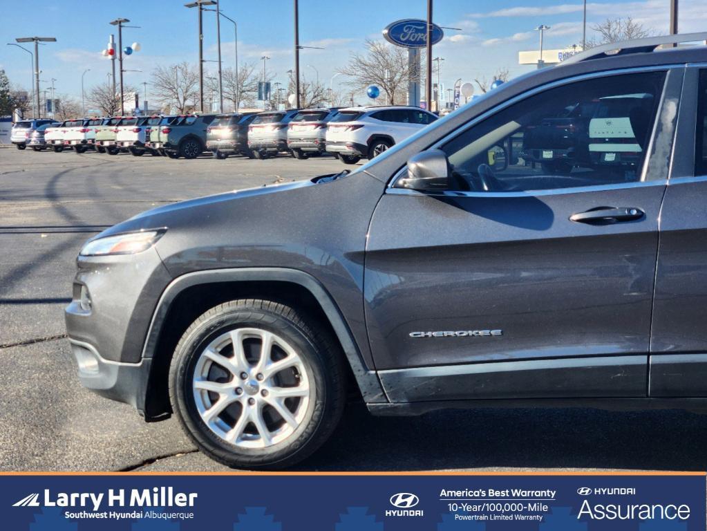 used 2017 Jeep Cherokee car, priced at $13,000