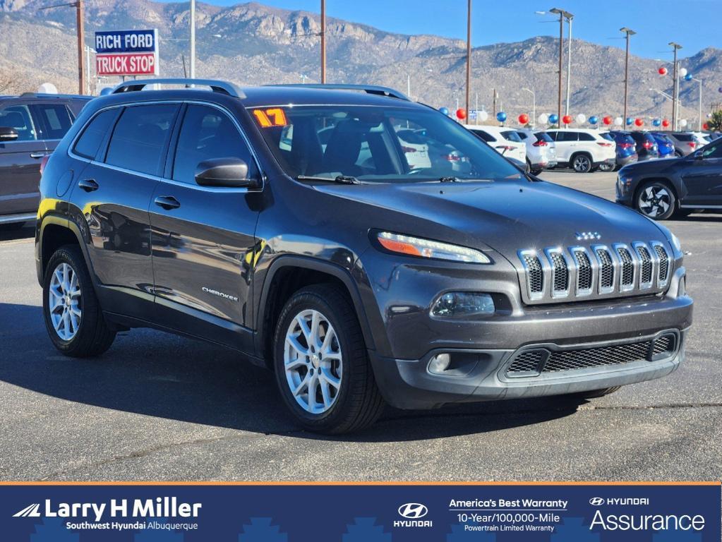 used 2017 Jeep Cherokee car, priced at $13,000