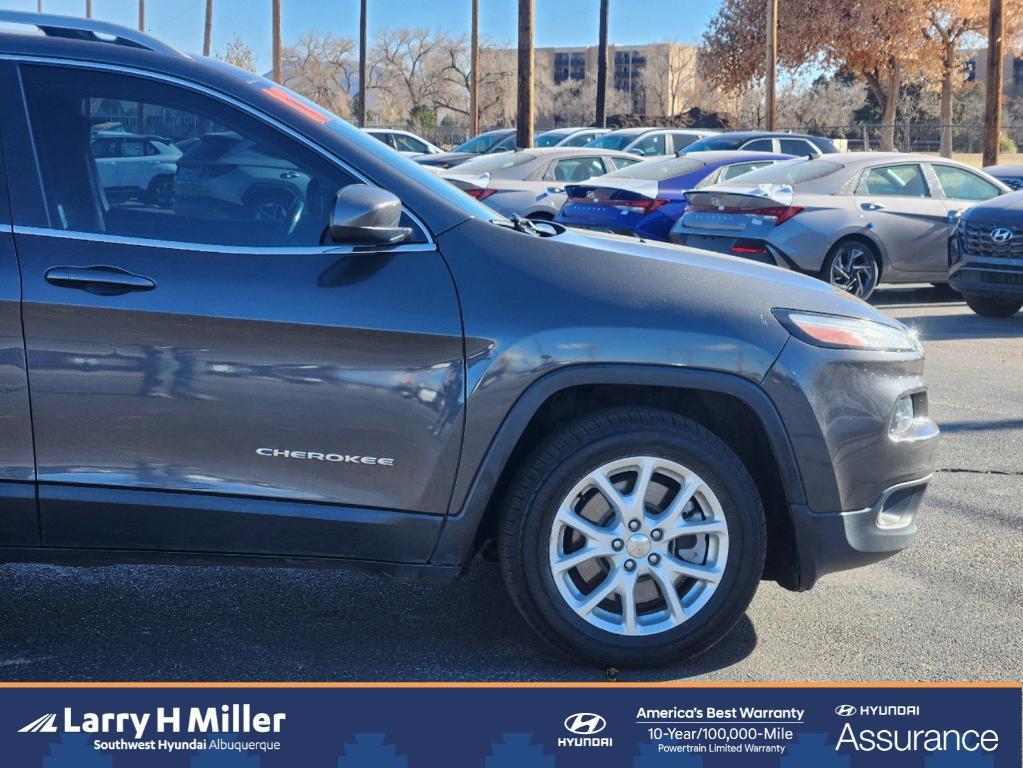 used 2017 Jeep Cherokee car, priced at $13,000