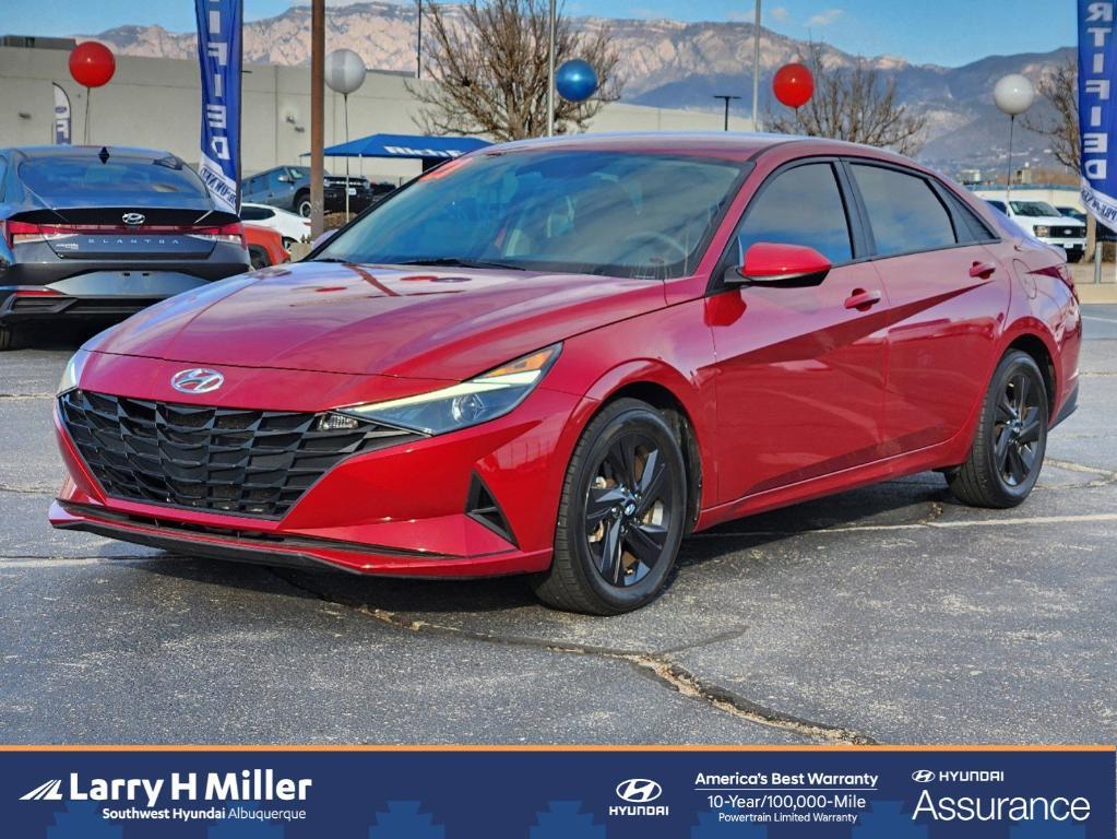 used 2021 Hyundai Elantra car, priced at $20,000