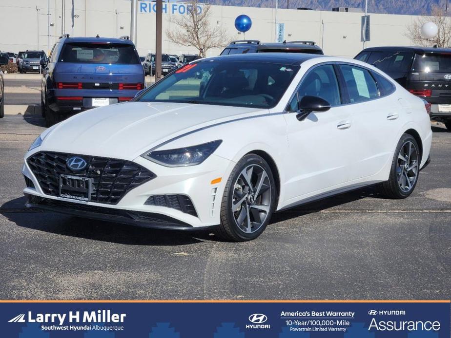 used 2021 Hyundai Sonata car, priced at $22,000