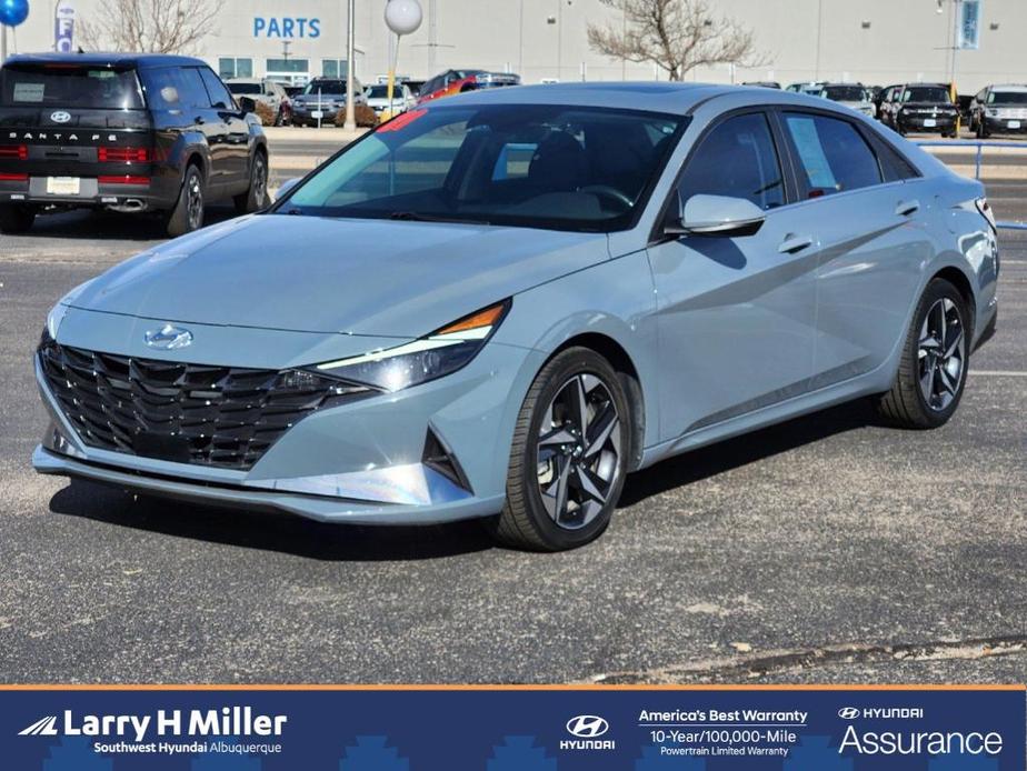 used 2021 Hyundai Elantra HEV car, priced at $21,800