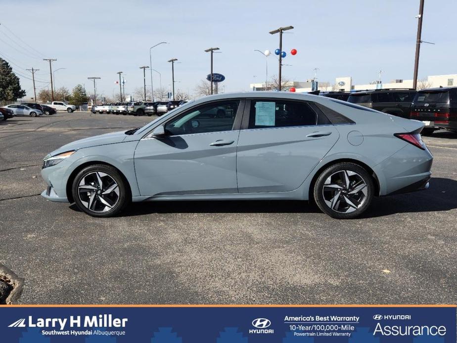 used 2021 Hyundai Elantra HEV car, priced at $21,800