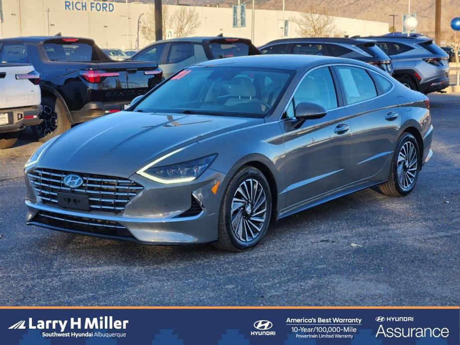 used 2021 Hyundai Sonata Hybrid car, priced at $22,750