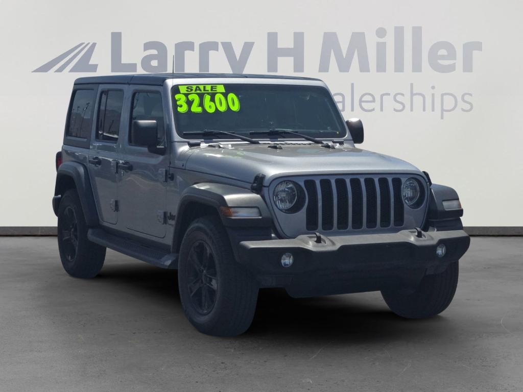 used 2019 Jeep Wrangler Unlimited car, priced at $26,962