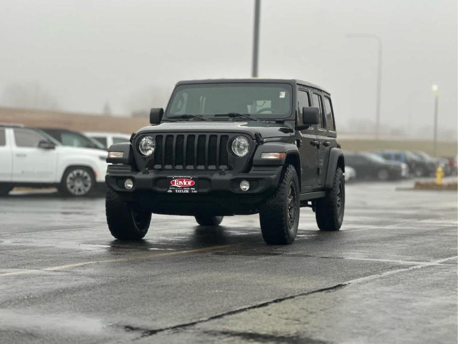 used 2021 Jeep Wrangler Unlimited car, priced at $31,591