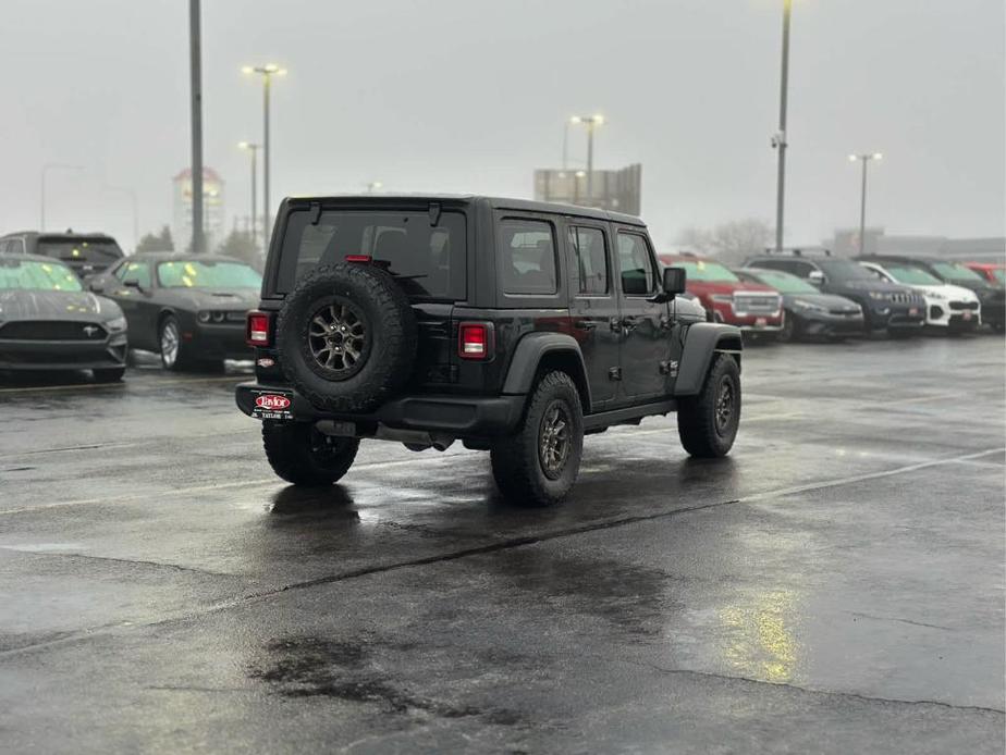 used 2021 Jeep Wrangler Unlimited car, priced at $31,591