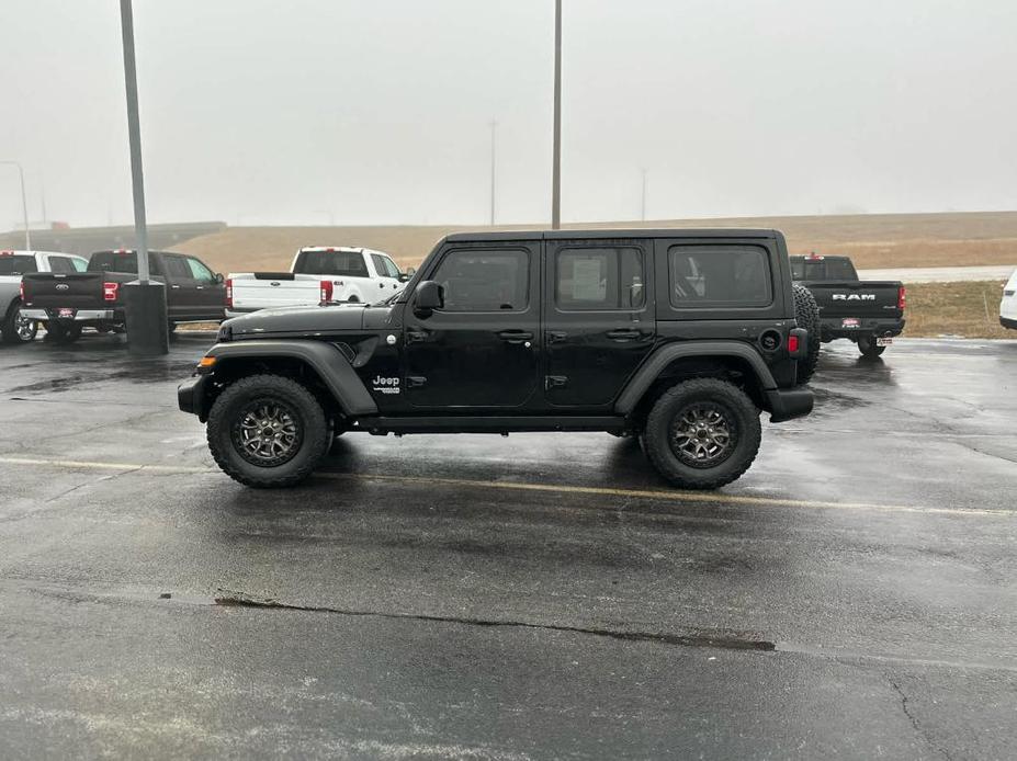 used 2021 Jeep Wrangler Unlimited car, priced at $31,591