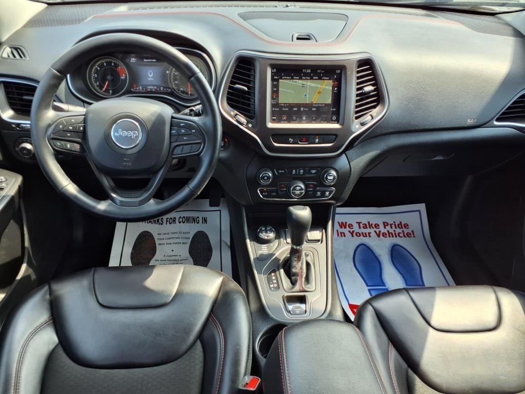 used 2021 Jeep Cherokee car, priced at $23,507