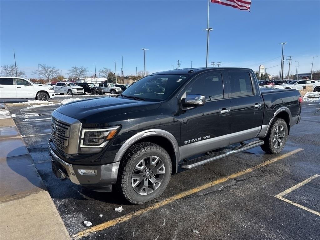used 2020 Nissan Titan car, priced at $35,267