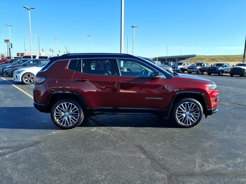 used 2022 Jeep Compass car, priced at $23,454