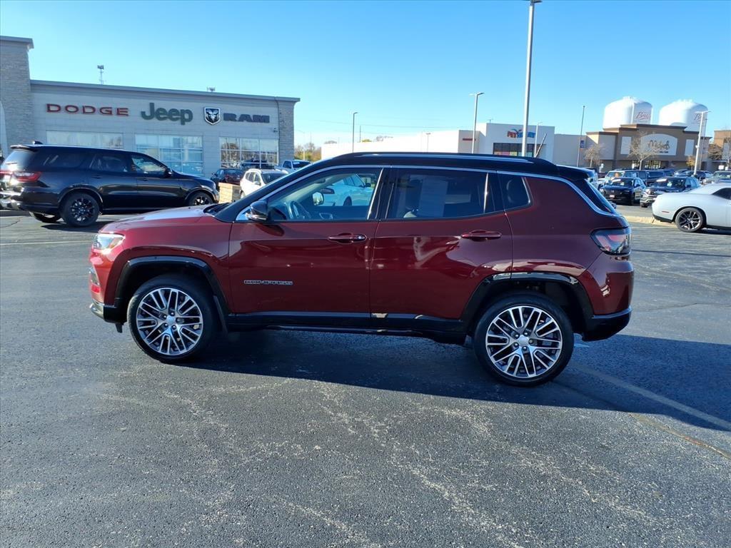 used 2022 Jeep Compass car, priced at $23,454