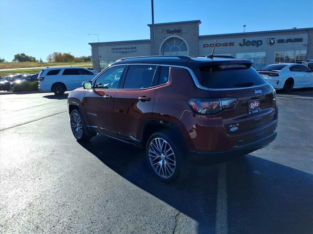 used 2022 Jeep Compass car, priced at $23,454