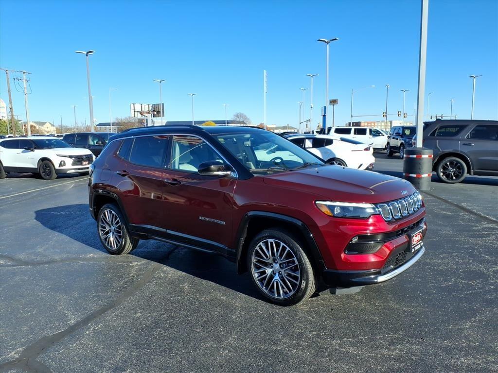 used 2022 Jeep Compass car, priced at $23,454