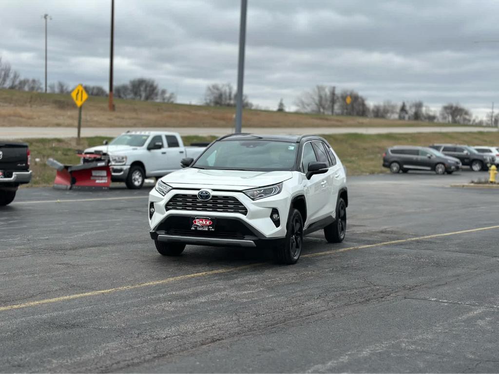 used 2019 Toyota RAV4 Hybrid car, priced at $23,495