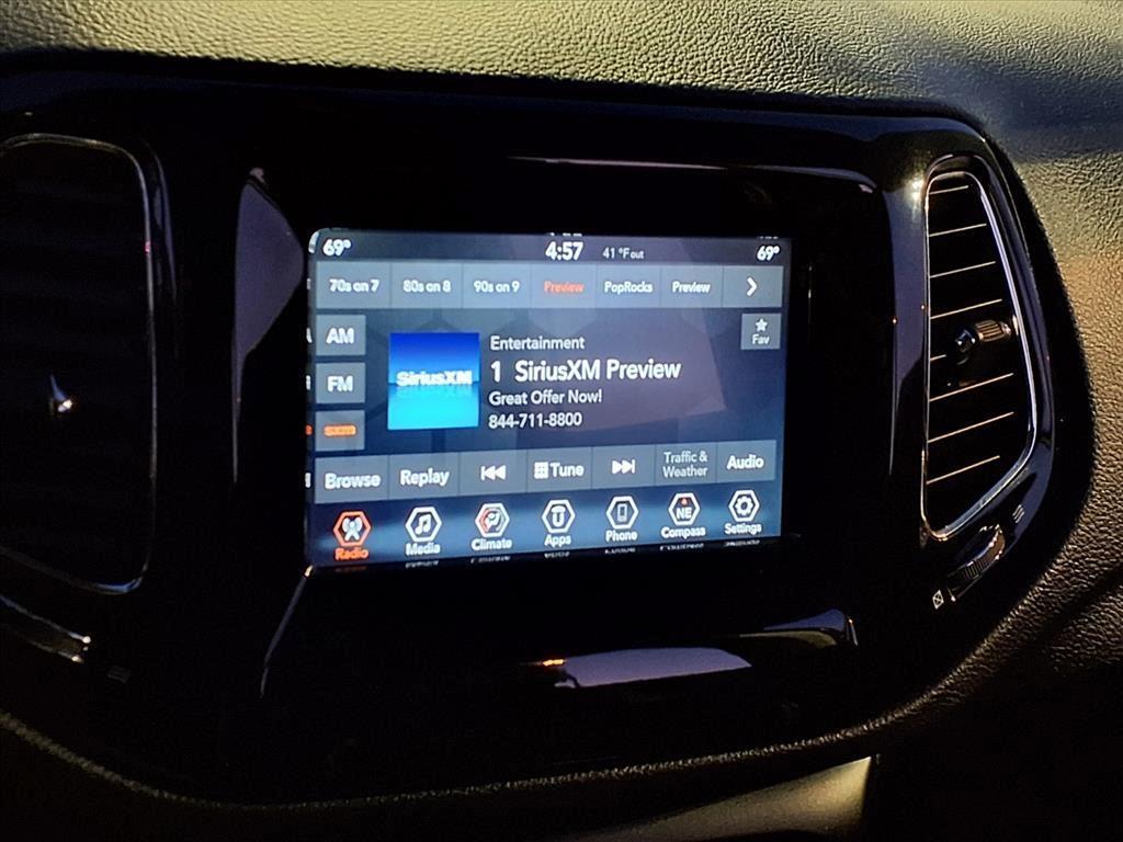 used 2021 Jeep Compass car, priced at $17,144