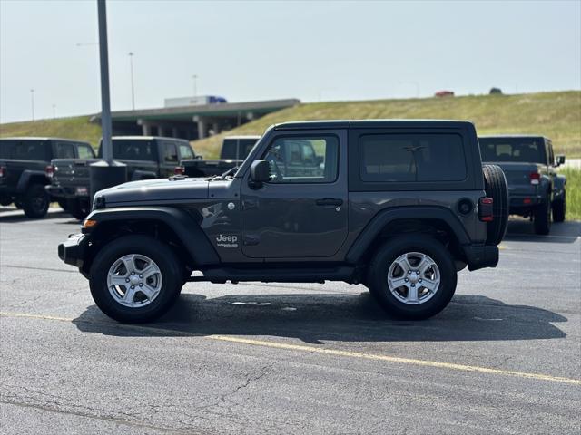 used 2021 Jeep Wrangler car, priced at $31,414