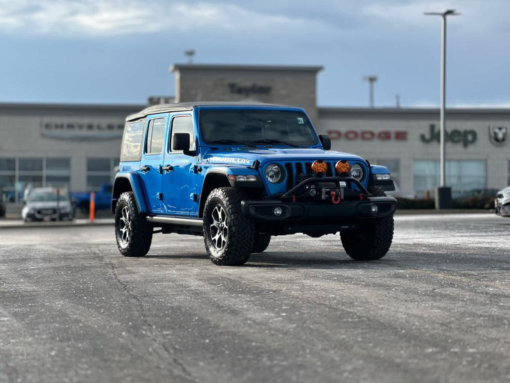 used 2021 Jeep Wrangler Unlimited car, priced at $37,500