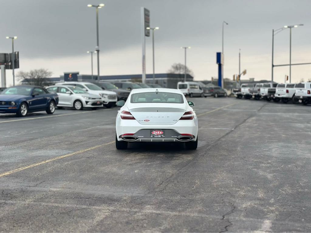 used 2024 Genesis G70 car, priced at $37,450