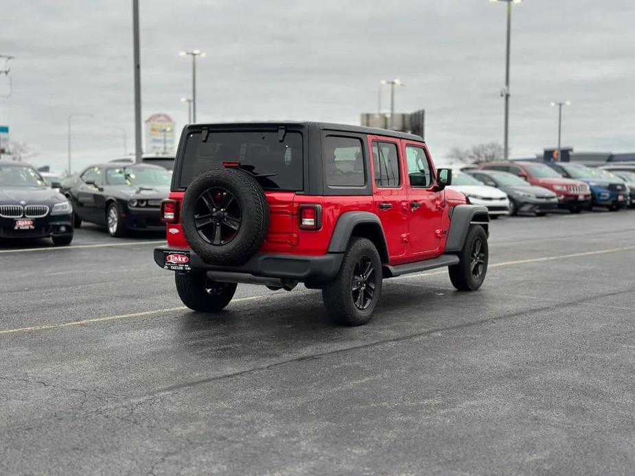 used 2021 Jeep Wrangler Unlimited car, priced at $33,999