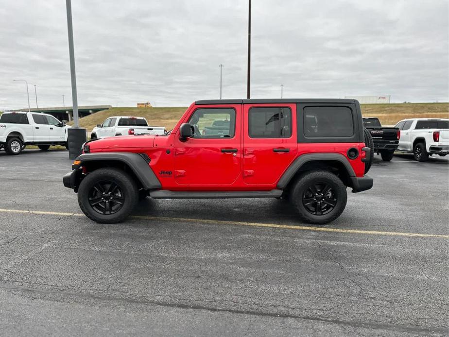 used 2021 Jeep Wrangler Unlimited car, priced at $33,999