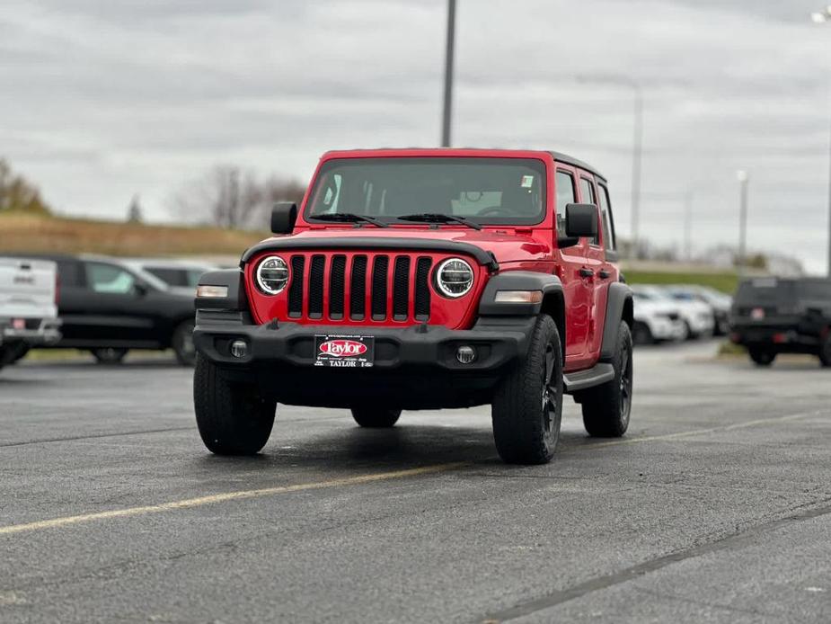 used 2021 Jeep Wrangler Unlimited car, priced at $33,999