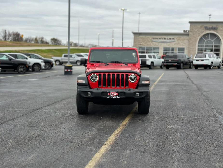 used 2021 Jeep Wrangler Unlimited car, priced at $33,999