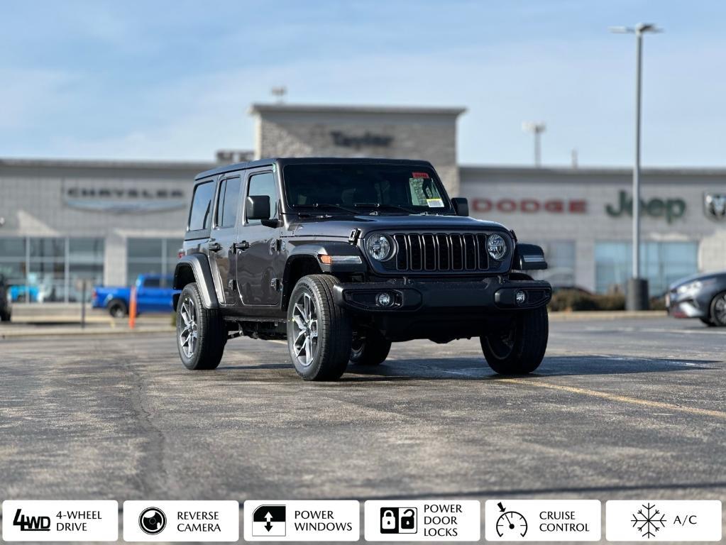 new 2025 Jeep Wrangler 4xe car, priced at $47,080