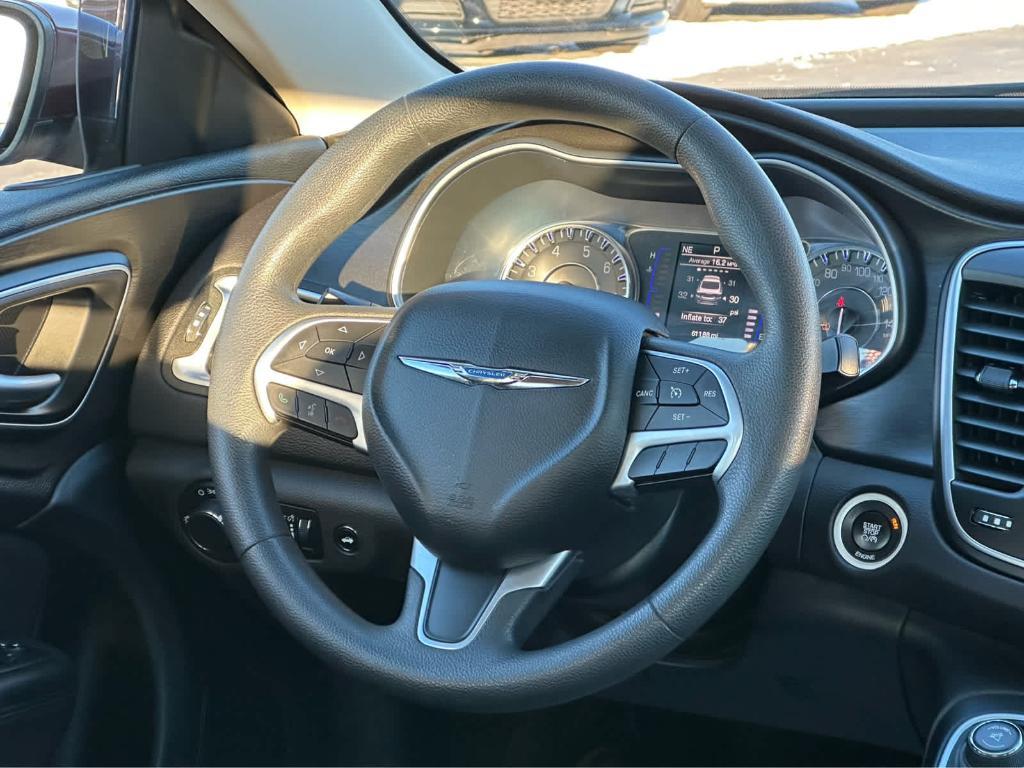 used 2015 Chrysler 200 car, priced at $13,500