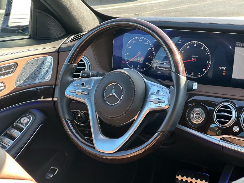 used 2020 Mercedes-Benz S-Class car, priced at $57,500