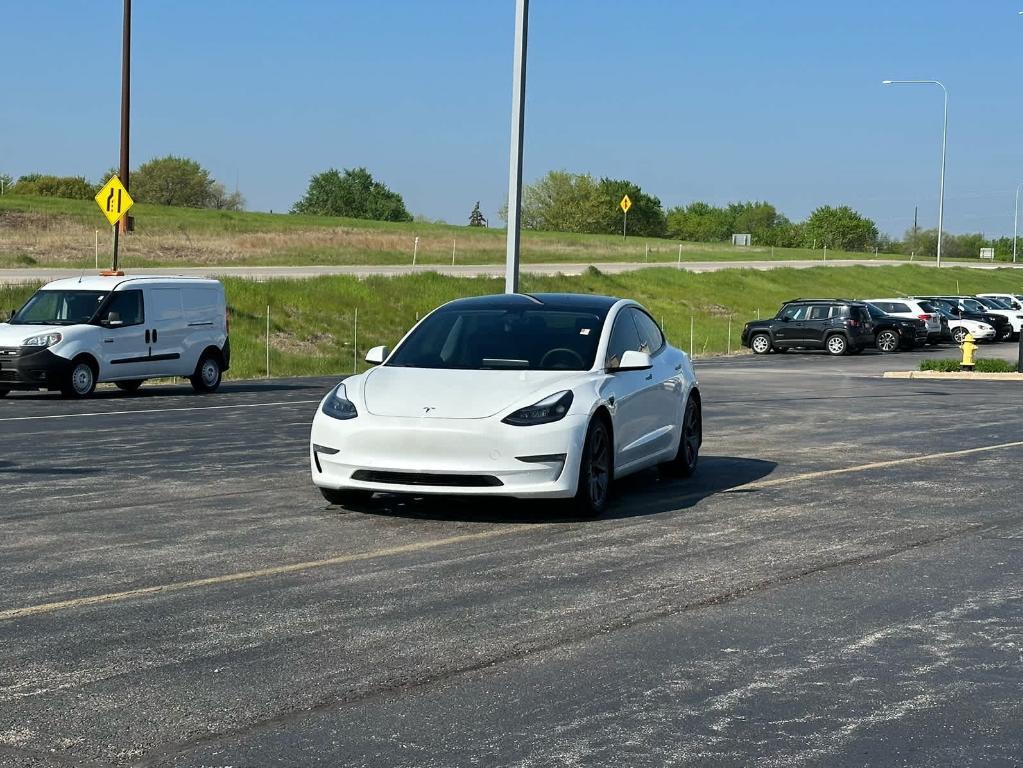 used 2021 Tesla Model 3 car, priced at $22,995